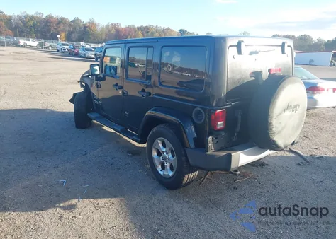 2013 Jeep Wrangler Unlimited Sahara из США, поврежденный, VIN 1C4BJWEG2DL609786